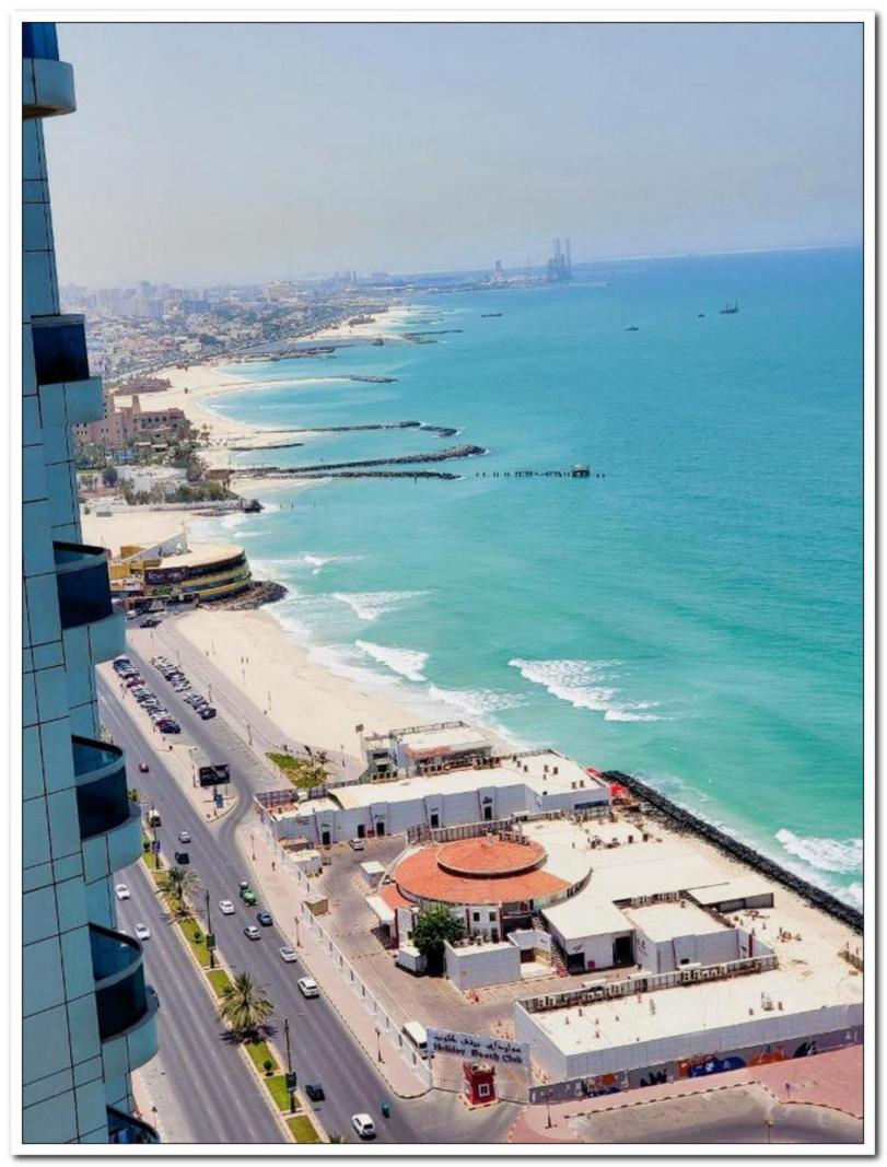 Skyline High Beach 2 Bedroom Apartment Ajman Exterior foto