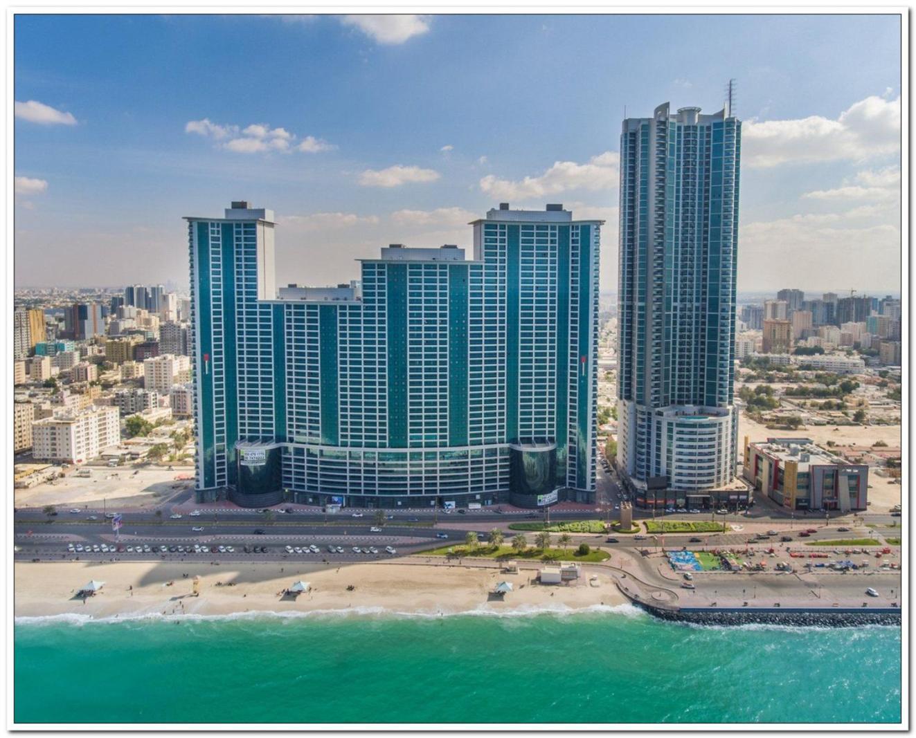 Skyline High Beach 2 Bedroom Apartment Ajman Exterior foto